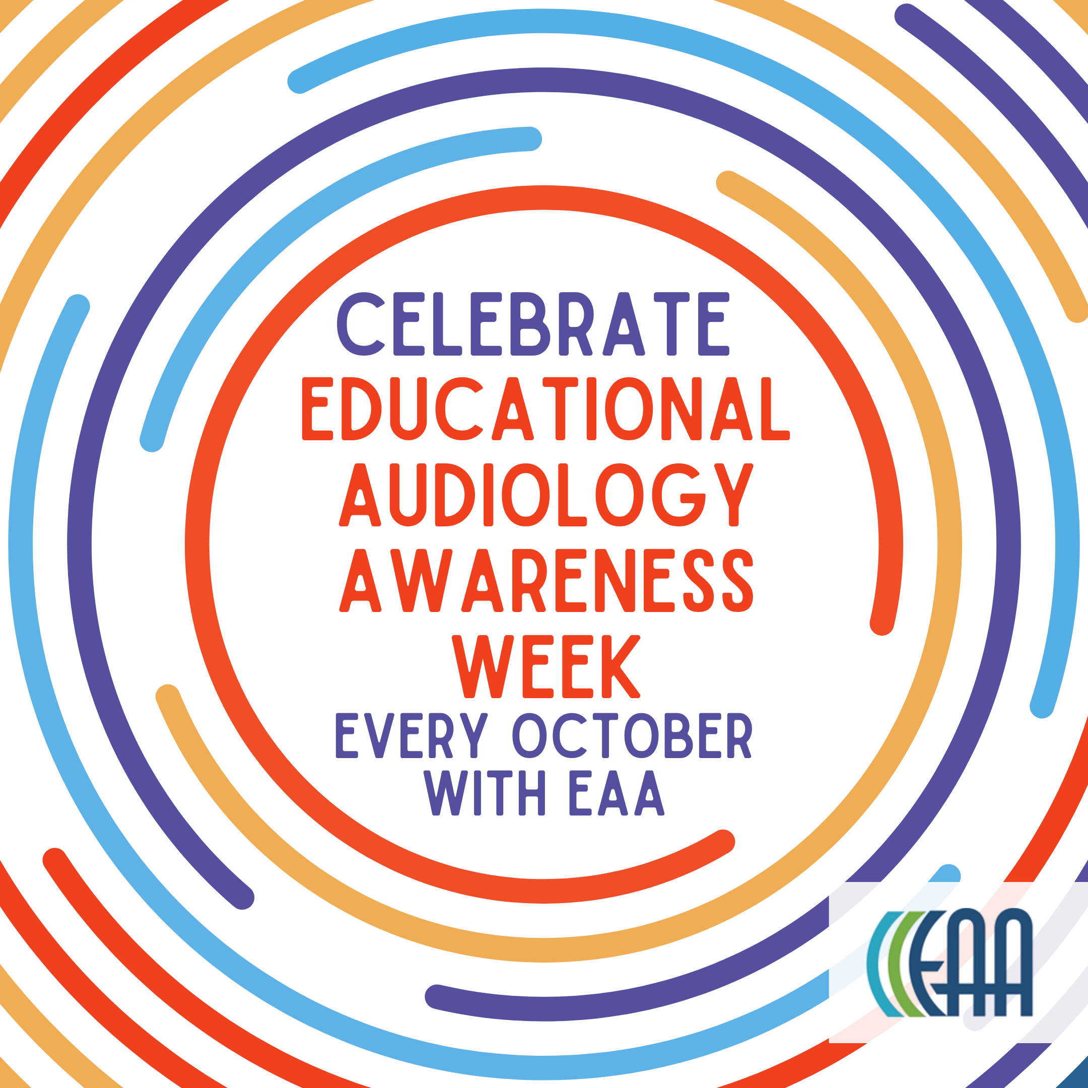 Celebrate EdAuD Awareness Week every October with EAA
